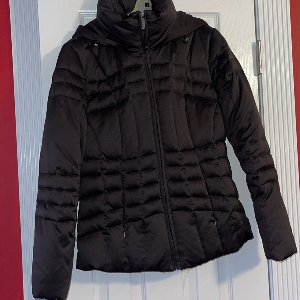 Calvin Klein Dark Brown Duck Down Jacket size XS